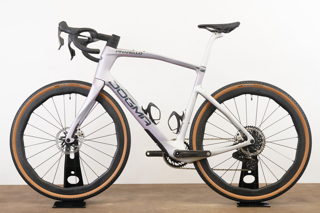 2025 57.5cm Pinarello Dogma GR SRAM Red XPLR E1 AXS Princeton Carbon Disc Bike