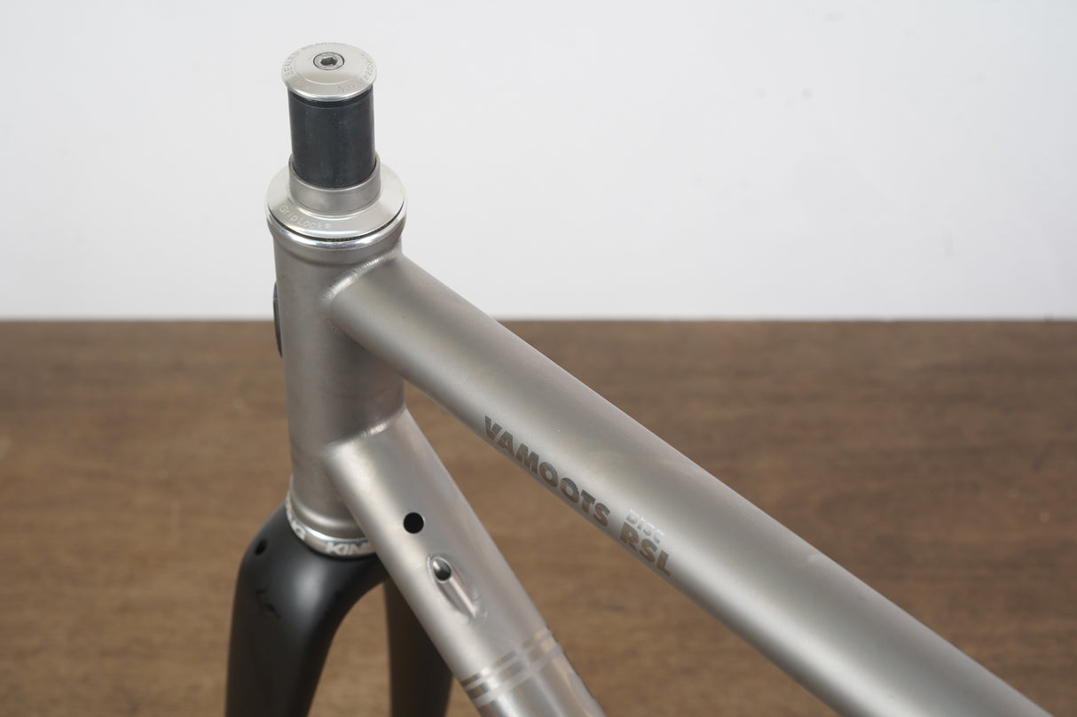 L (Large) Moots Vamoots RSL Titanium Disc Brake Road Frameset
