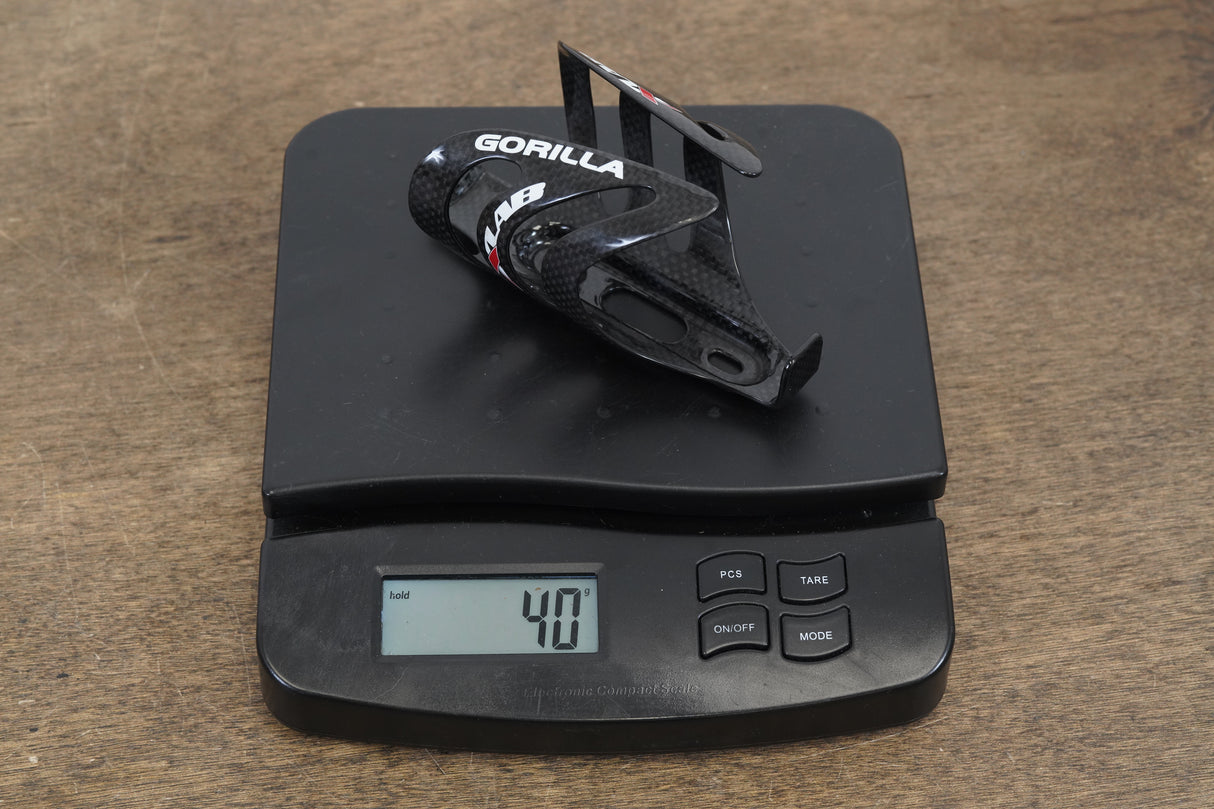 (2) XLAB Gorilla Carbon Water Bottle Cage 40g
