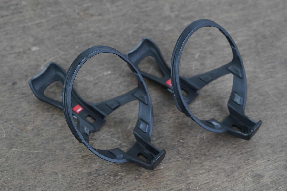 (2) Elite Leggero Carbon Water Bottle Cages 35g