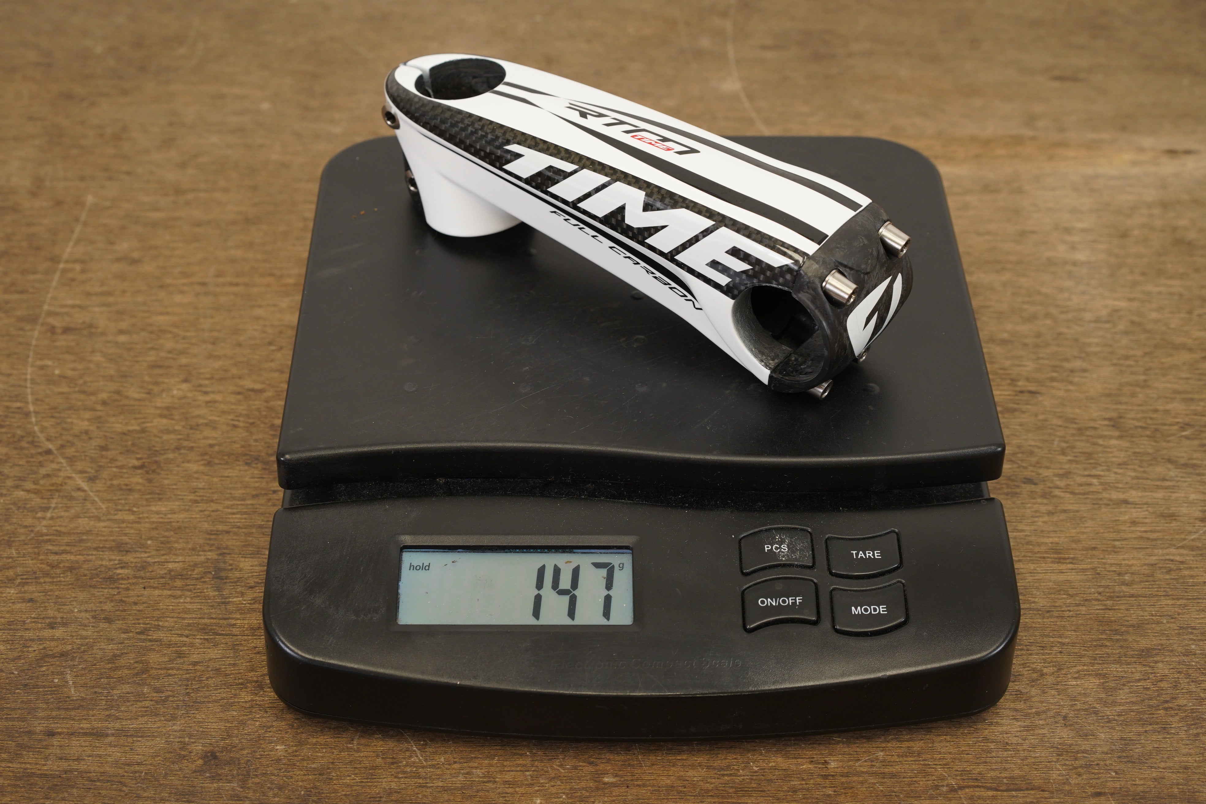 Time RTM 130mm -10 Degree Carbon Road Stem 147g 1 1/8