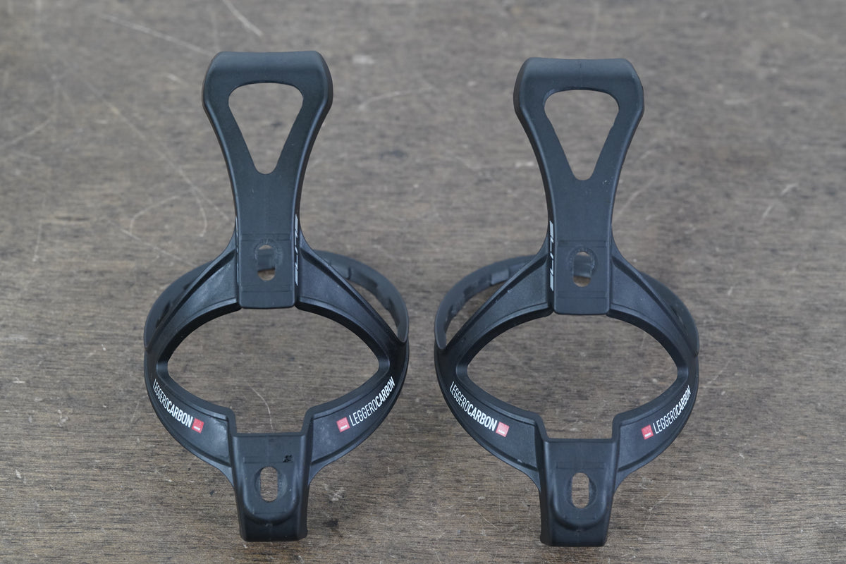 (2) Elite Leggero Carbon Water Bottle Cages 35g