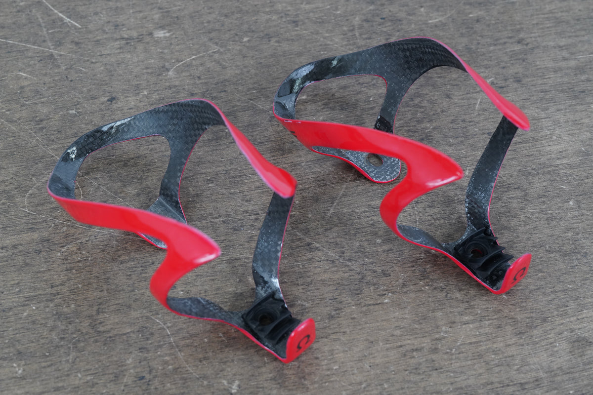 (2) Forte Carbon Water Bottle Cages 49g
