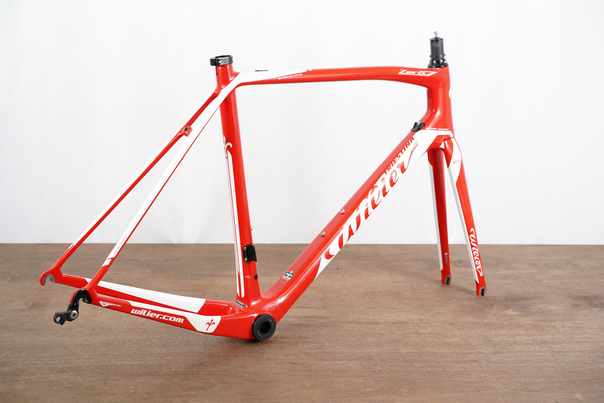 M Wilier Triestina Zero 7 Carbon Rim Brake Road Frameset Zero.7