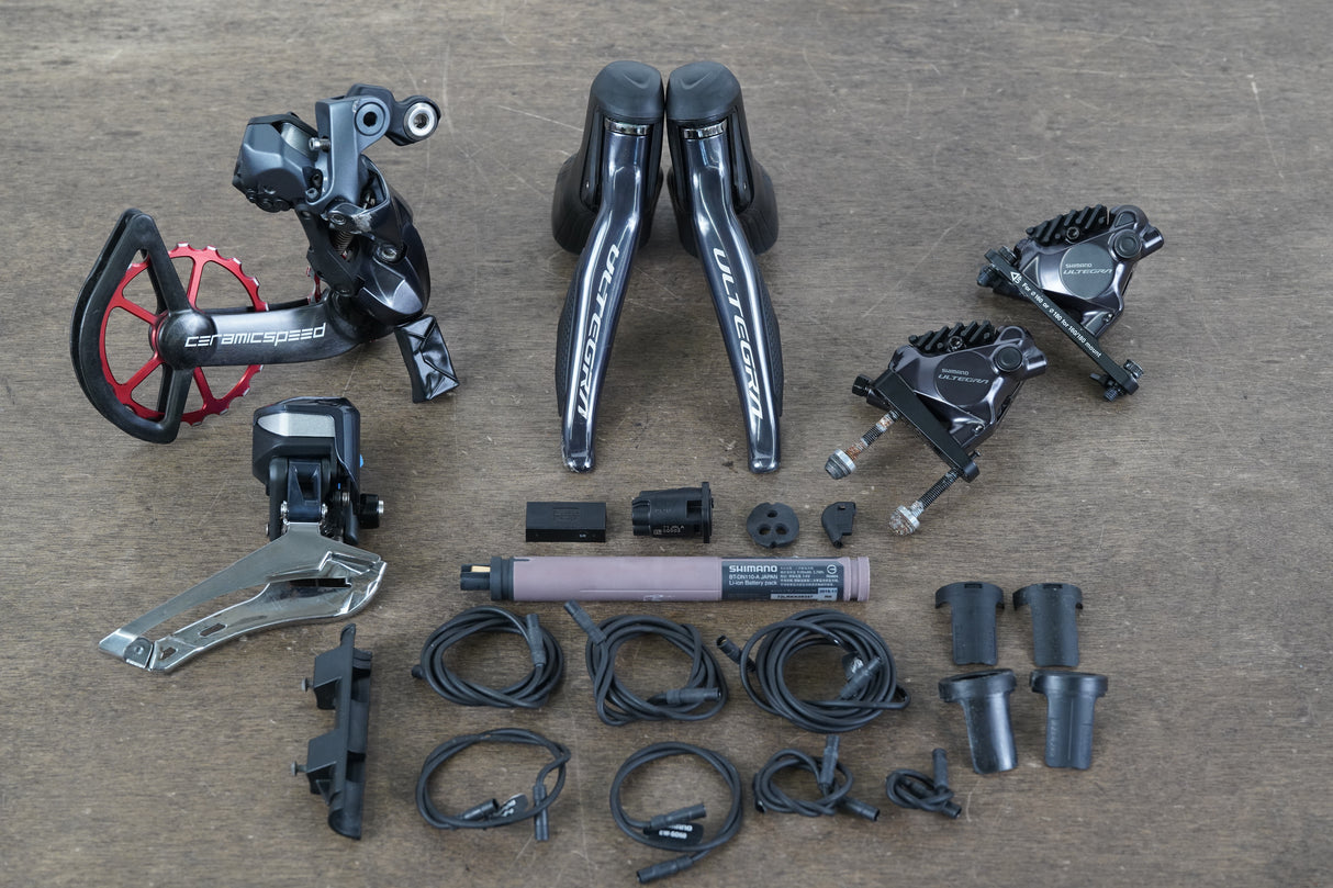 Shimano Ultegra R8070 CeramicSpeed OSPW Di2 11 Speed Electronic Disc Groupset