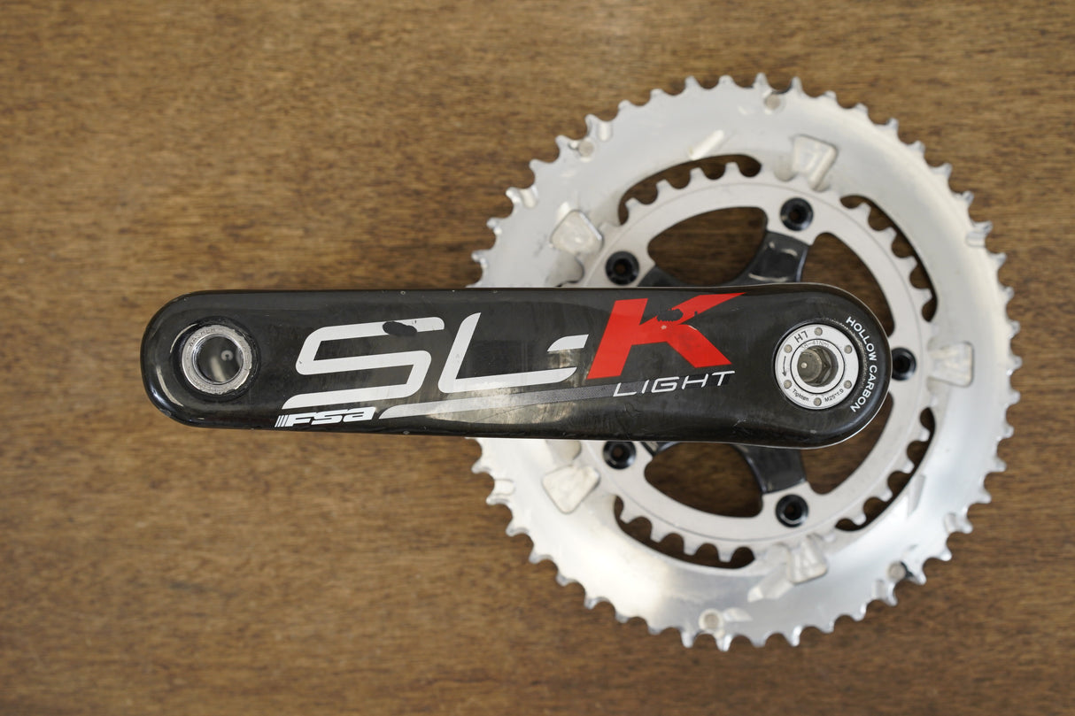 172.5mm 50/34T BB30 FSA SL-K Light Carbon Road Crankset SLK