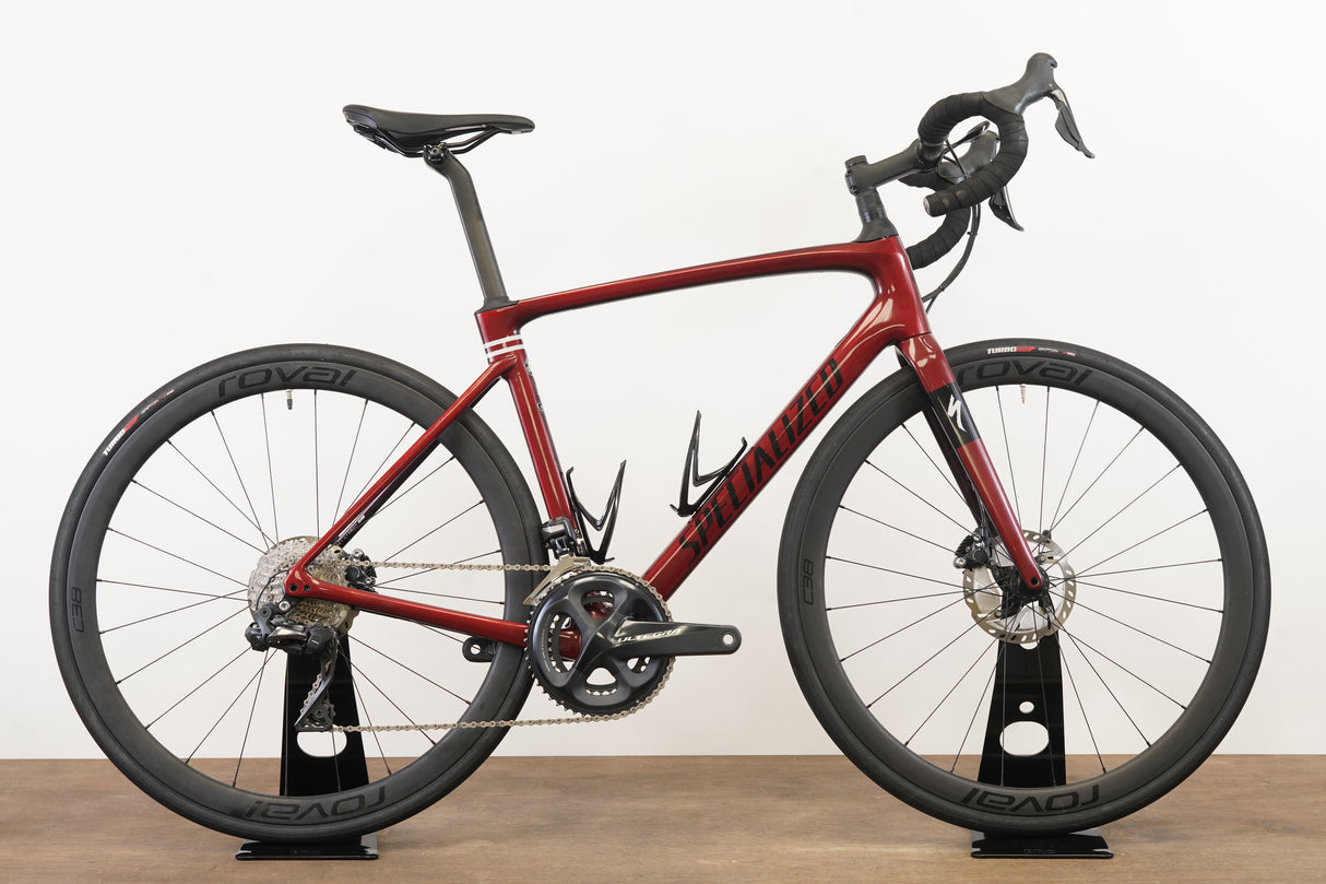 2020 56cm Specialized Roubaix Expert Ultegra Di2 Roval Carbon Disc Road Bike