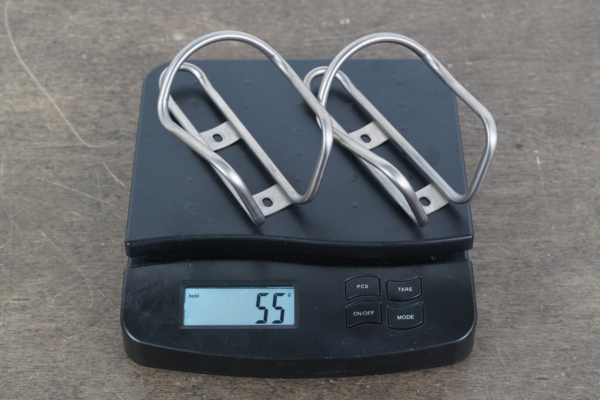 (2) King Cage Titanium Water Bottle Cages 55g