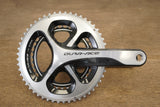 172.5mm 52/36T Shimano Dura-Ace FC-9000 11 Speed Crankset