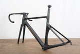 XS Canyon Aeroad CF SLX Carbon Aero Rim Brake Road Frameset + Barstem