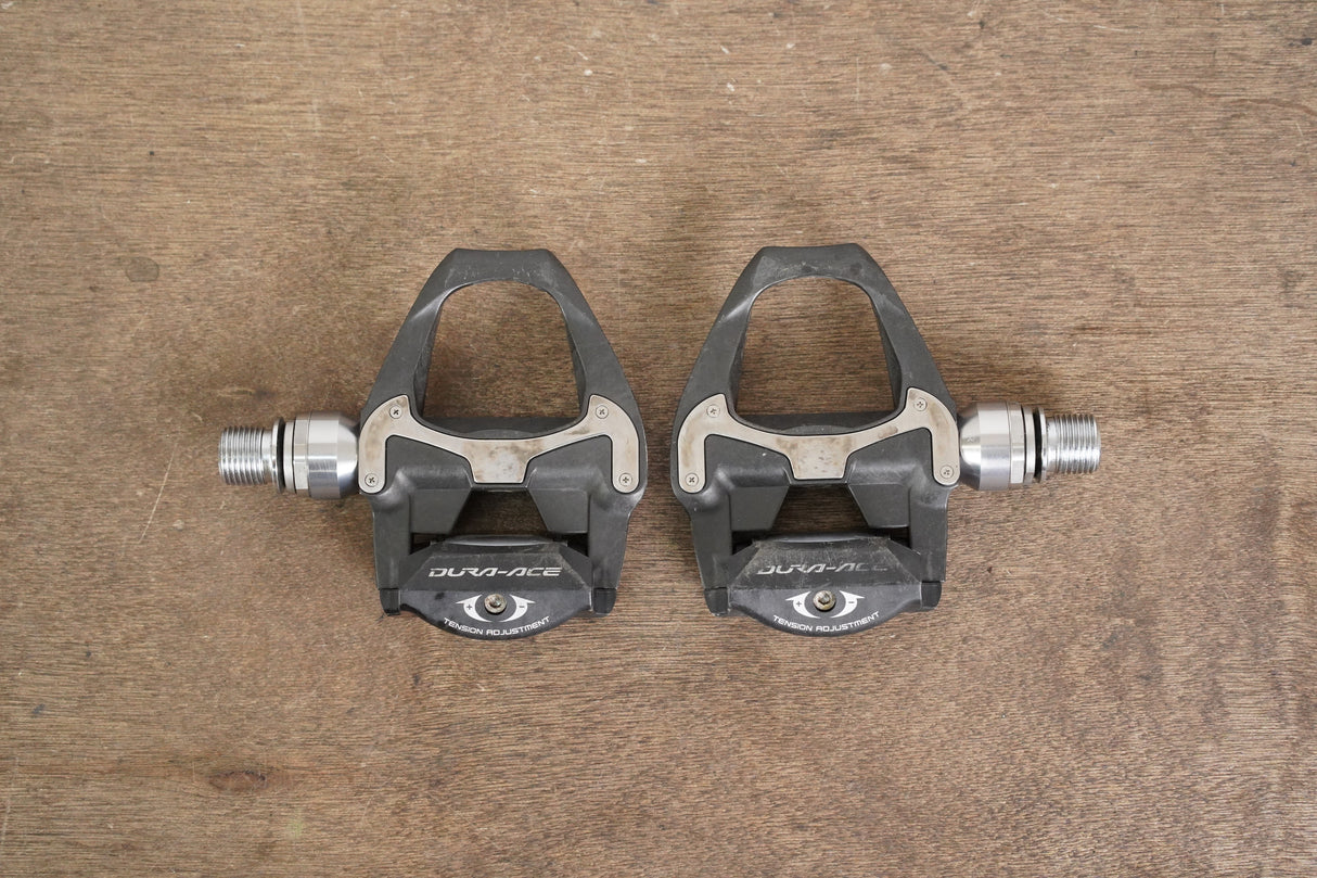 Shimano Dura-Ace PD-9000 SPD-SL Carbon Clipless Road Bike Pedals 247g