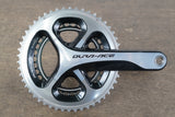 170mm 50/34T Shimano Dura-Ace FC-9000 11 Speed Crankset 616g