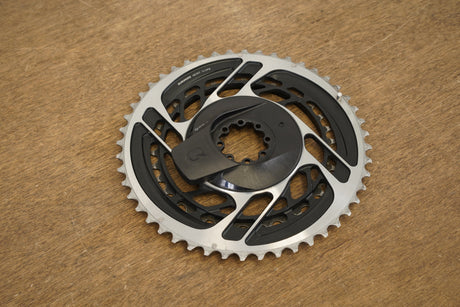 48/35T SRAM Red AXS D1 12 Speed Quarq Power Meter Chainrings + Spider