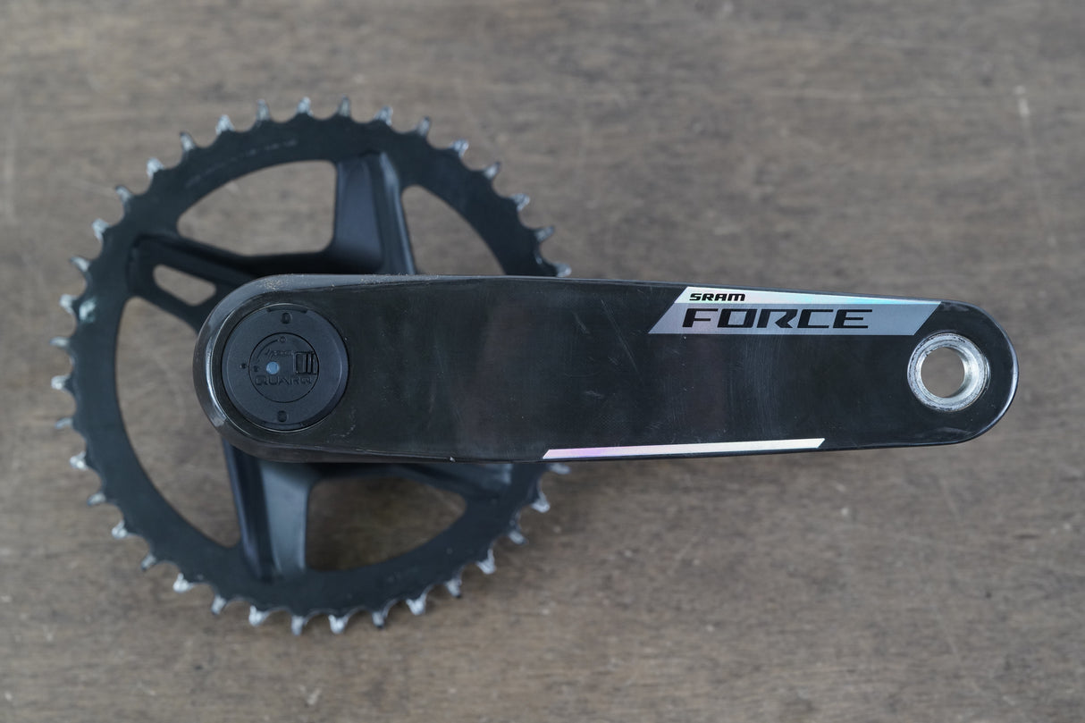 170mm 40T DUB SRAM Force AXS E1 XPLR 1x12 Speed Quarq Spindle Power Crankset