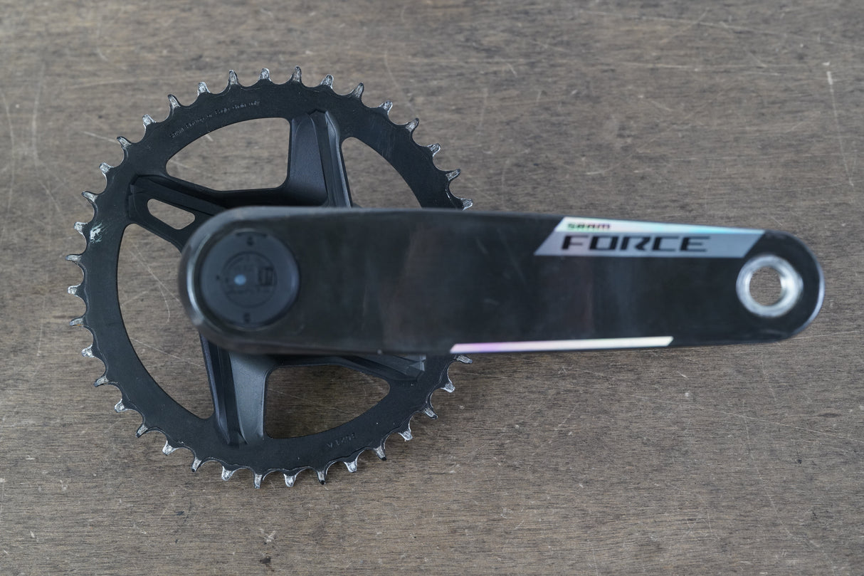 170mm 40T DUB SRAM Force AXS E1 XPLR 1x12 Speed Quarq Spindle Power Crankset