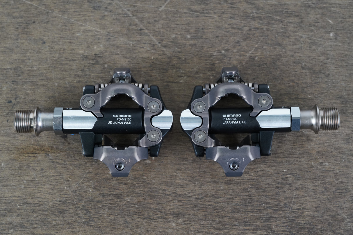 Shimano XTR PD-M9100 SPD Alloy Clipless Road Bike Pedals 308g