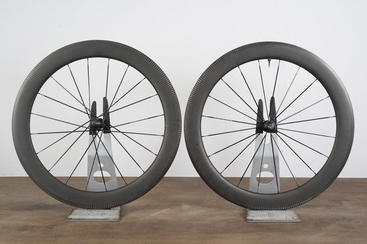 Mavic Ellipse Pro 65 UST Tubeless Clincher Carbon Track Wheelset Fixed Gear