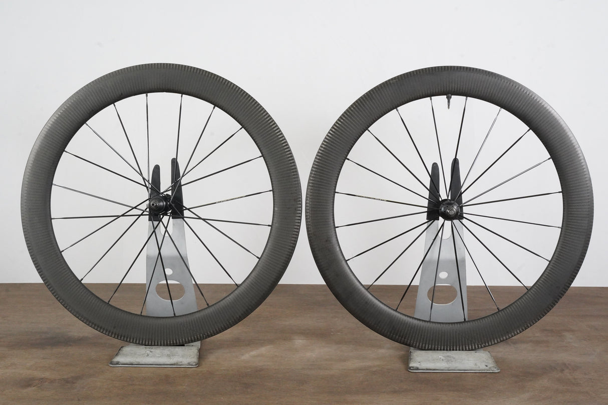 Mavic Ellipse Pro 65 UST Tubeless Clincher Carbon Track Wheelset Fixed Gear