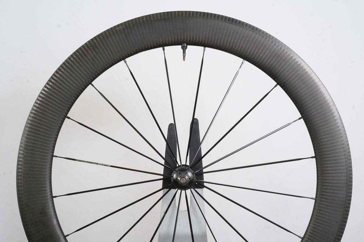 Mavic Ellipse Pro 65 UST Tubeless Clincher Carbon Track Wheelset Fixed Gear