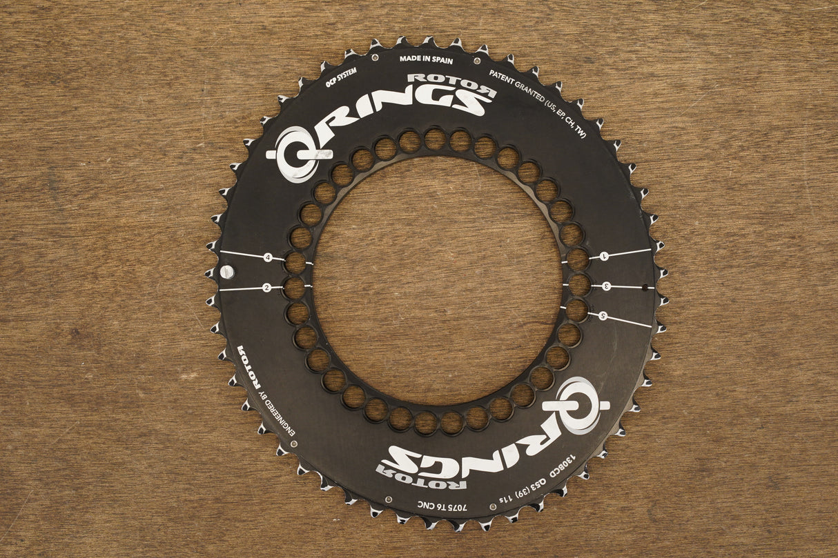 53/39T Rotor QRings 5 x 130 BCD Chainrings