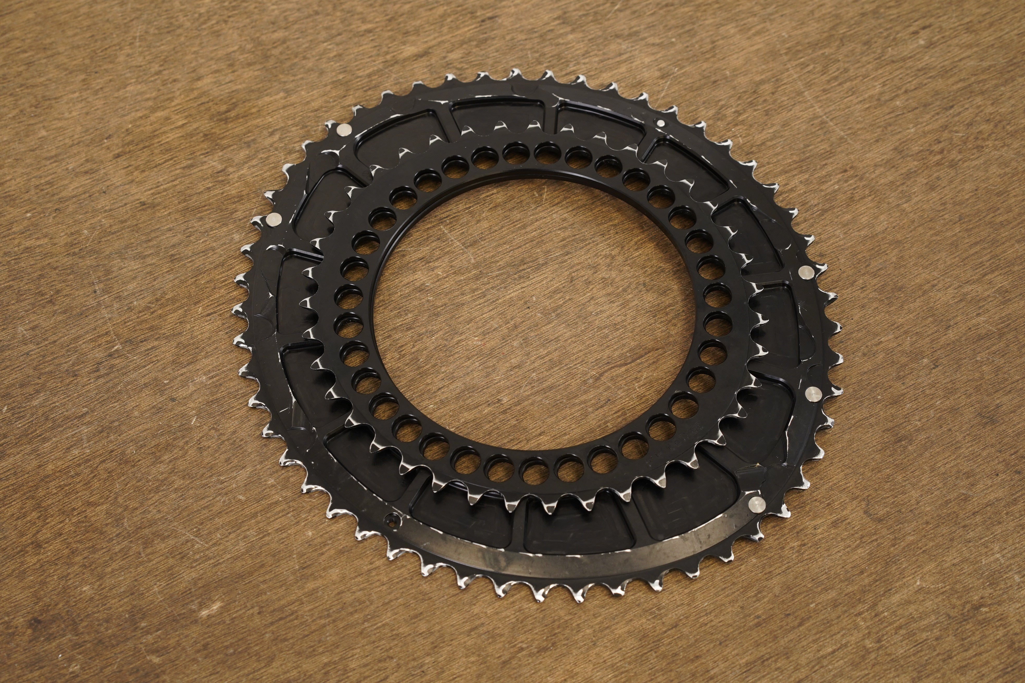 Q-RINGS チェーンリング 39T 53T 130BCD 53/39T Rotor QRings 5 x 130 BCD Chainrings – Elevate Cycling