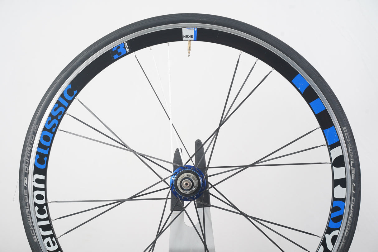 American Classic Series 3 420 Alloy Clincher Rim Brake Road Wheelset 11 Speed