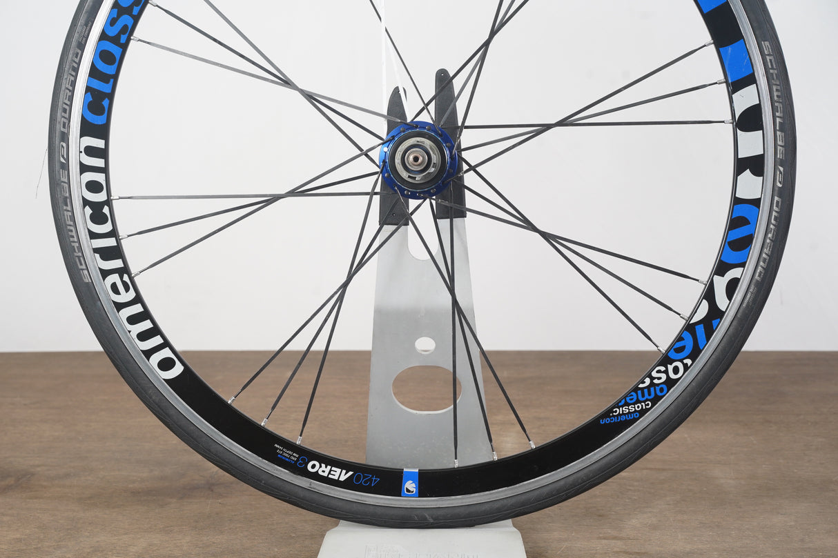 American Classic Series 3 420 Alloy Clincher Rim Brake Road Wheelset 11 Speed