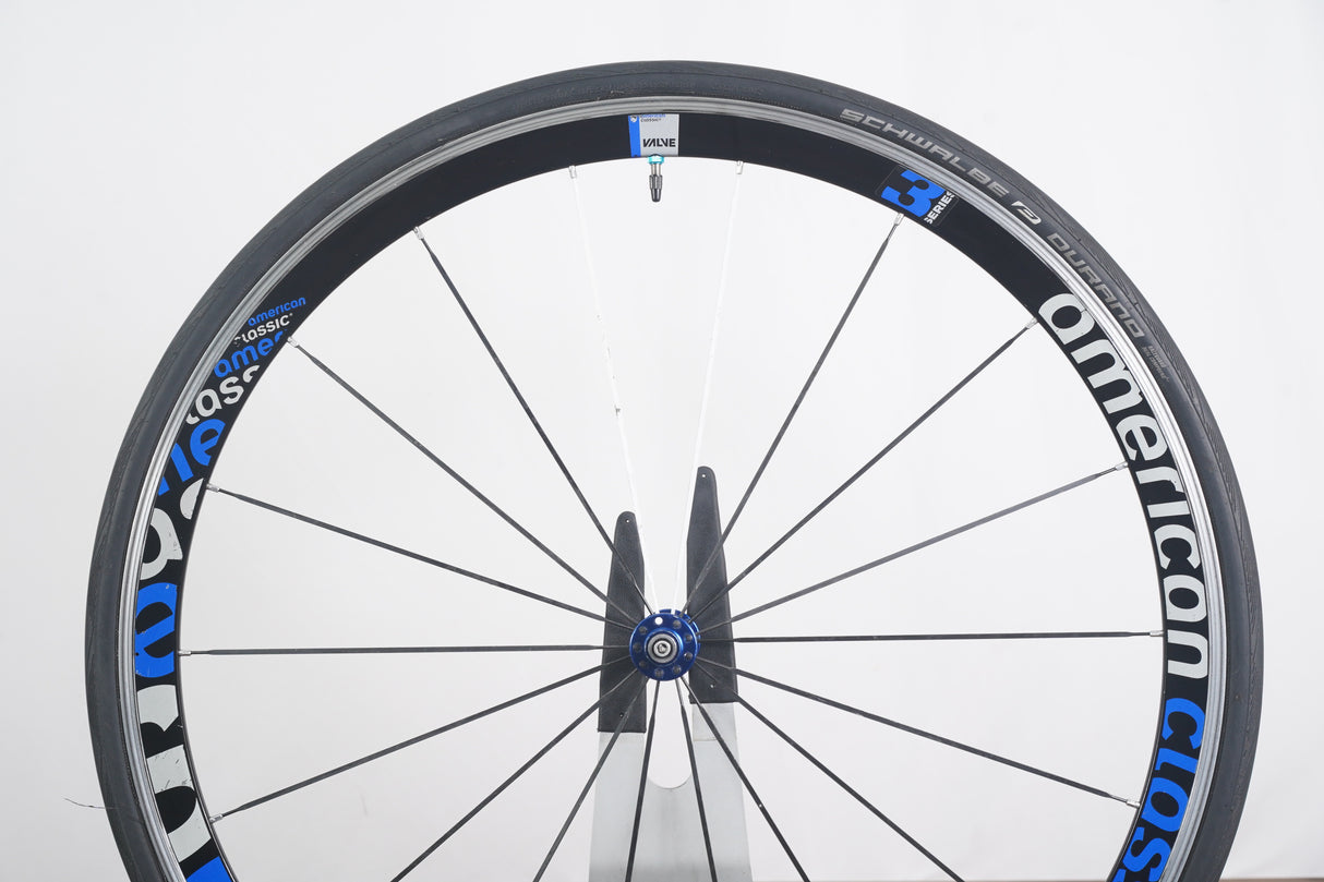 American Classic Series 3 420 Alloy Clincher Rim Brake Road Wheelset 11 Speed