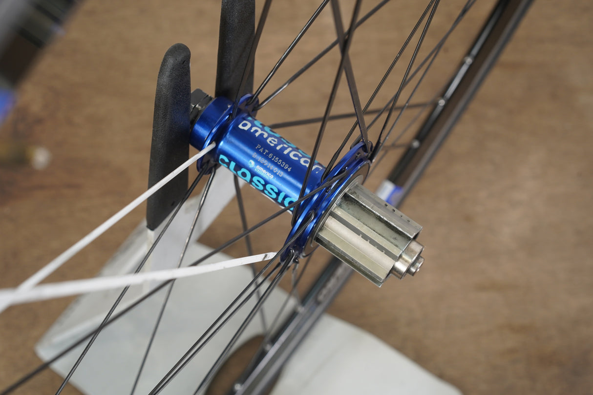 American Classic Series 3 420 Alloy Clincher Rim Brake Road Wheelset 11 Speed