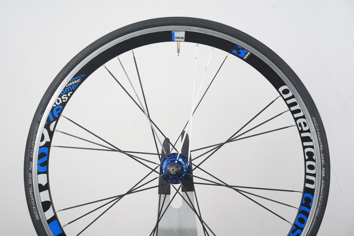 American Classic Series 3 420 Alloy Clincher Rim Brake Road Wheelset 11 Speed