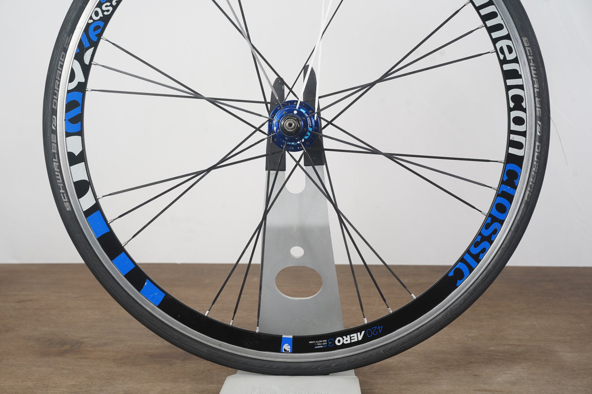 American Classic Series 3 420 Alloy Clincher Rim Brake Road Wheelset 11 Speed