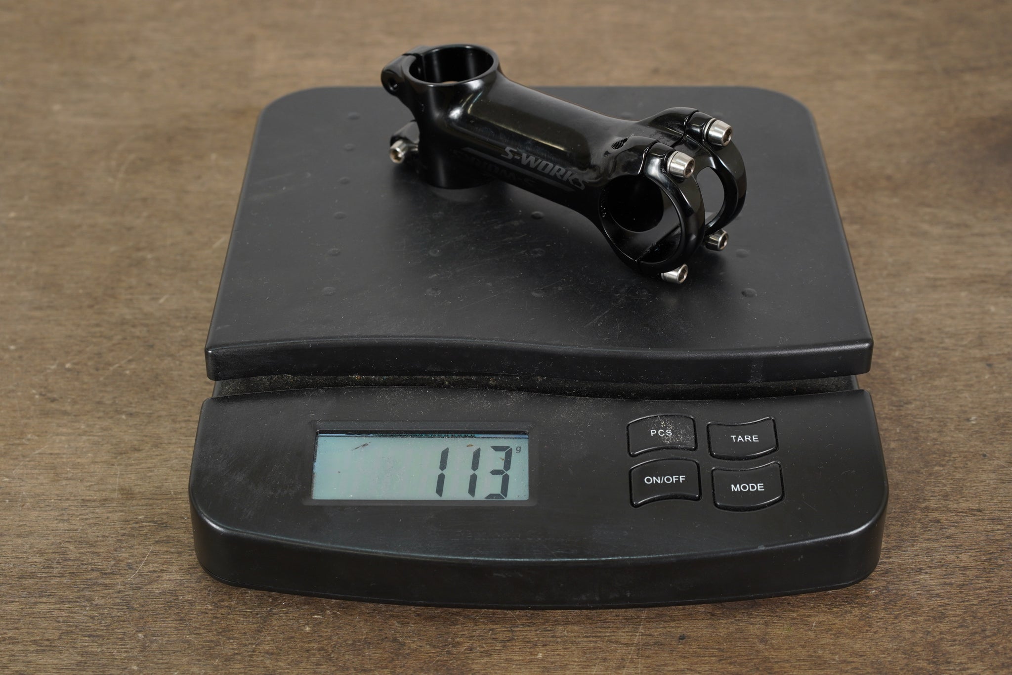 Specialized S-WORKS 90mm ±6 Degree Alloy Road Stem 113g 1 1/8