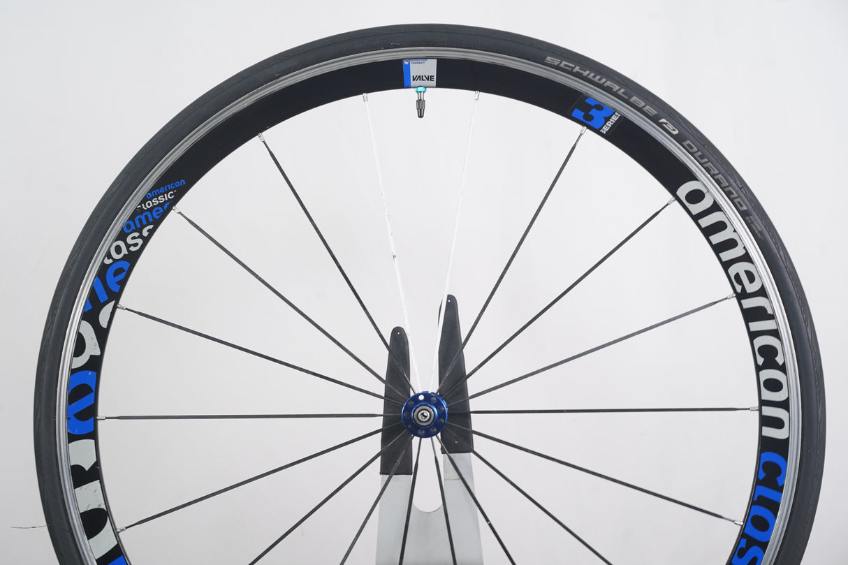 American Classic Series 3 420 Alloy Clincher Rim Brake Road Wheelset 11 Speed