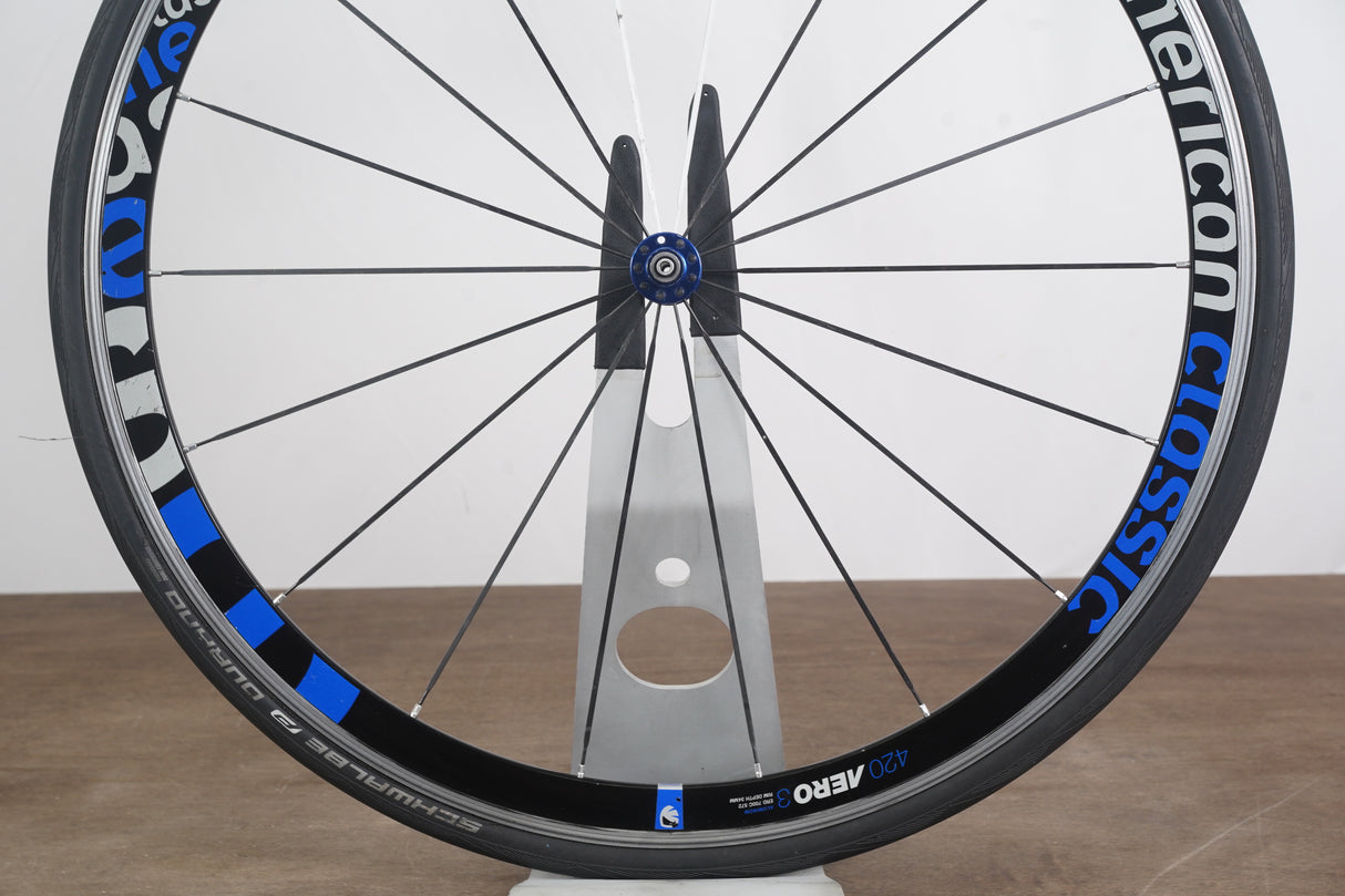 American Classic Series 3 420 Alloy Clincher Rim Brake Road Wheelset 11 Speed