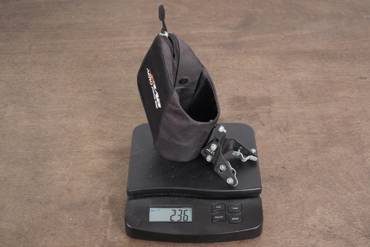 (1) XLAB System Delta Mount + Aero Pouch + Gorilla Carbon Water Bottle Cage 274g