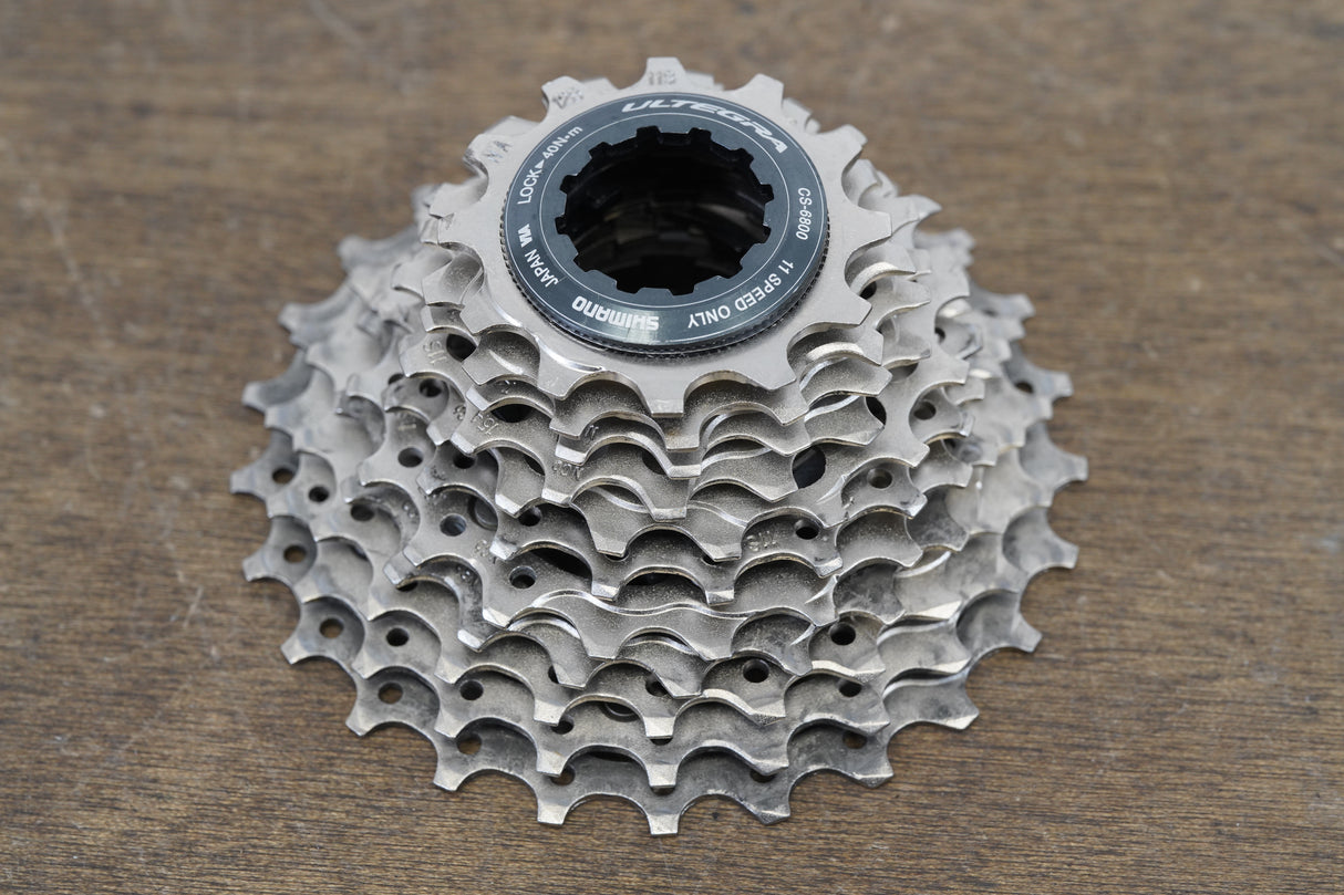 12-25T Shimano Ultegra CS-6800 11 Speed Road Cassette 238g