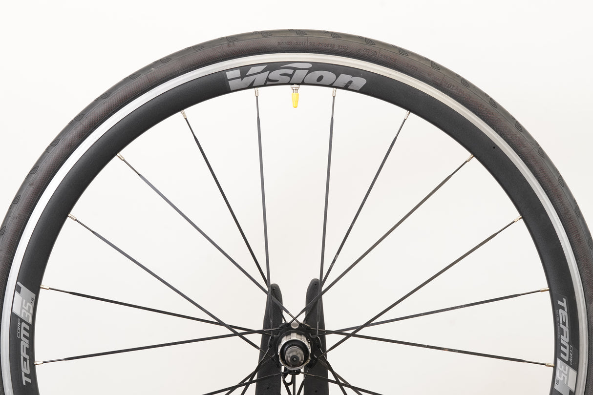 Vision Team 35 SL Comp Alloy Clincher Rim Brake Wheelset Shimano/SRAM 11 Speed