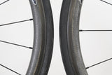 Zipp 202 Firecrest Powertap Carbon Clincher Rim Brake Wheelset Campagnolo 10 Speed