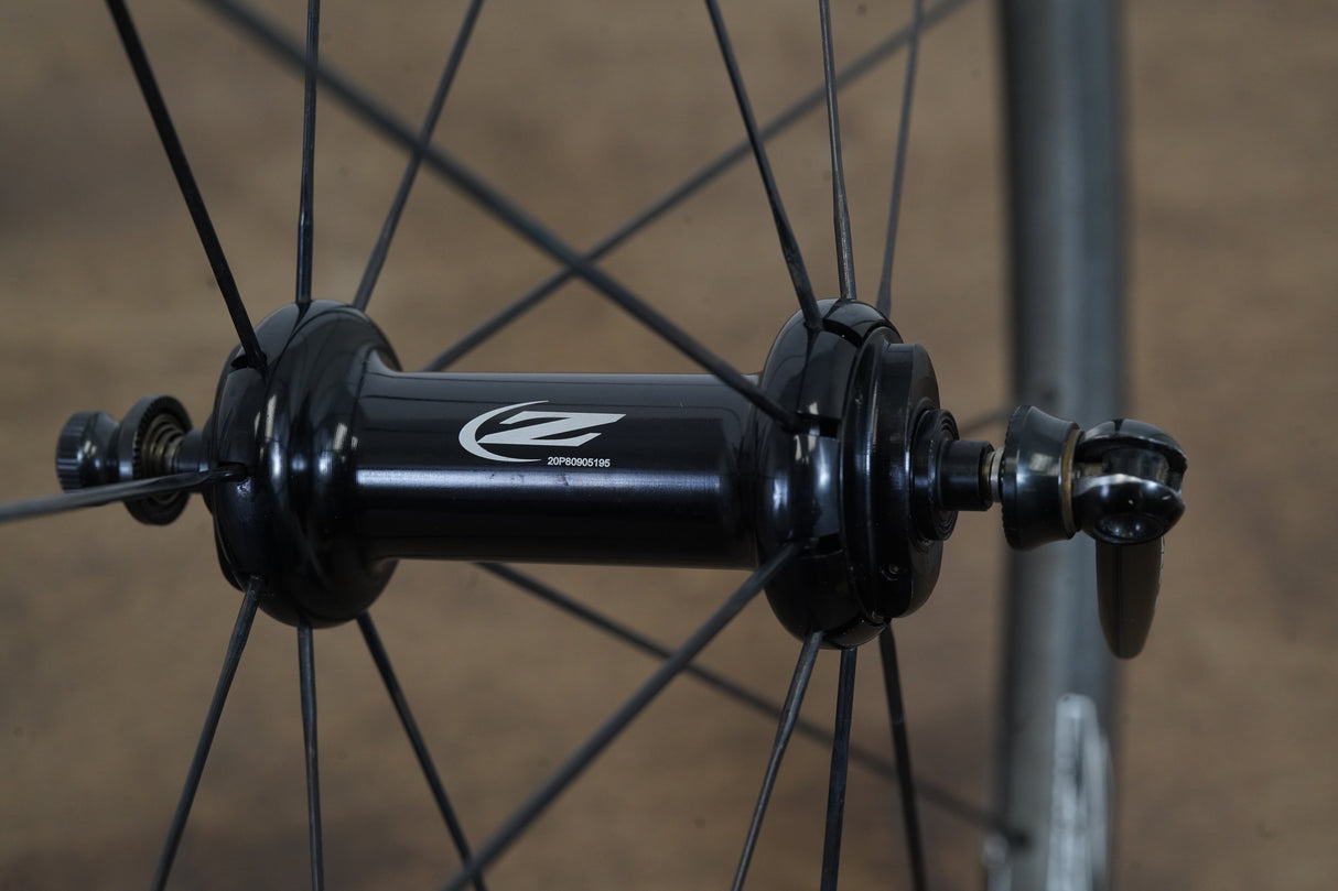 Zipp 202 Firecrest Powertap Carbon Clincher Rim Brake Wheelset Campagnolo 10 Speed