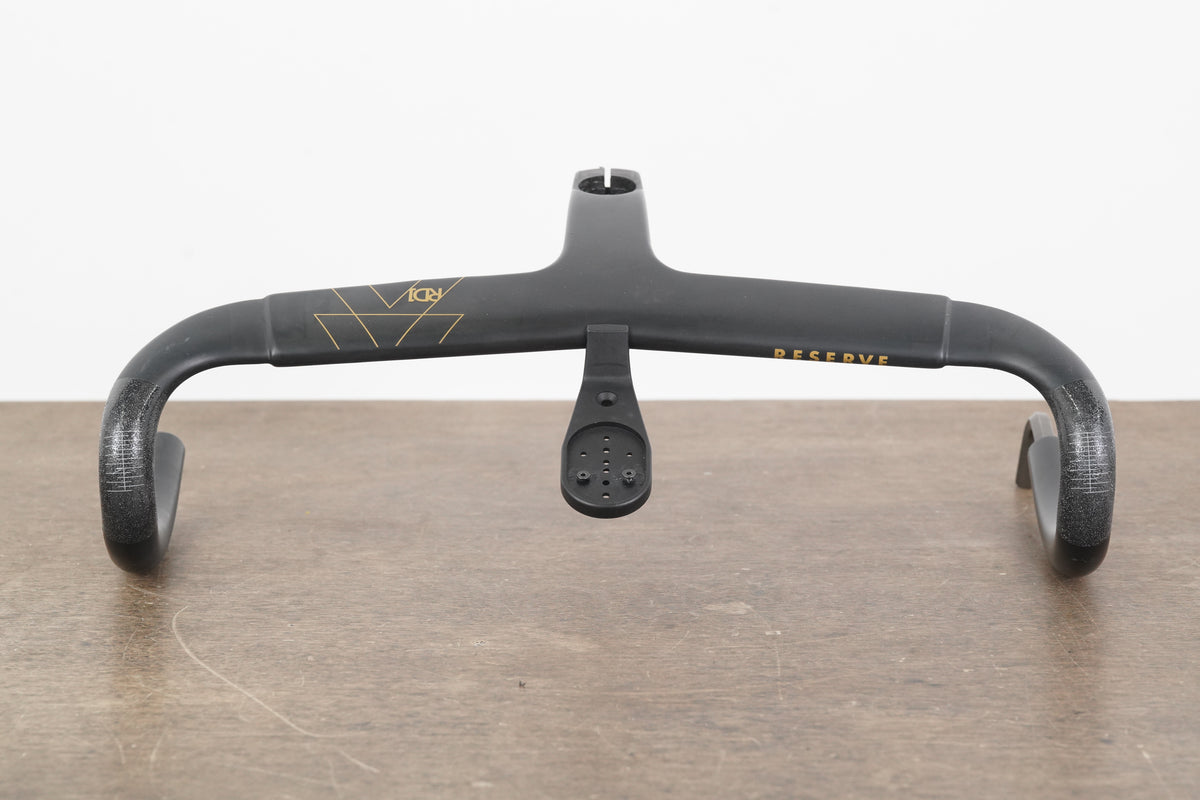 42cm 120mm Reserve RD1 Carbon Compact Road Barstem + Mount 31.8mm