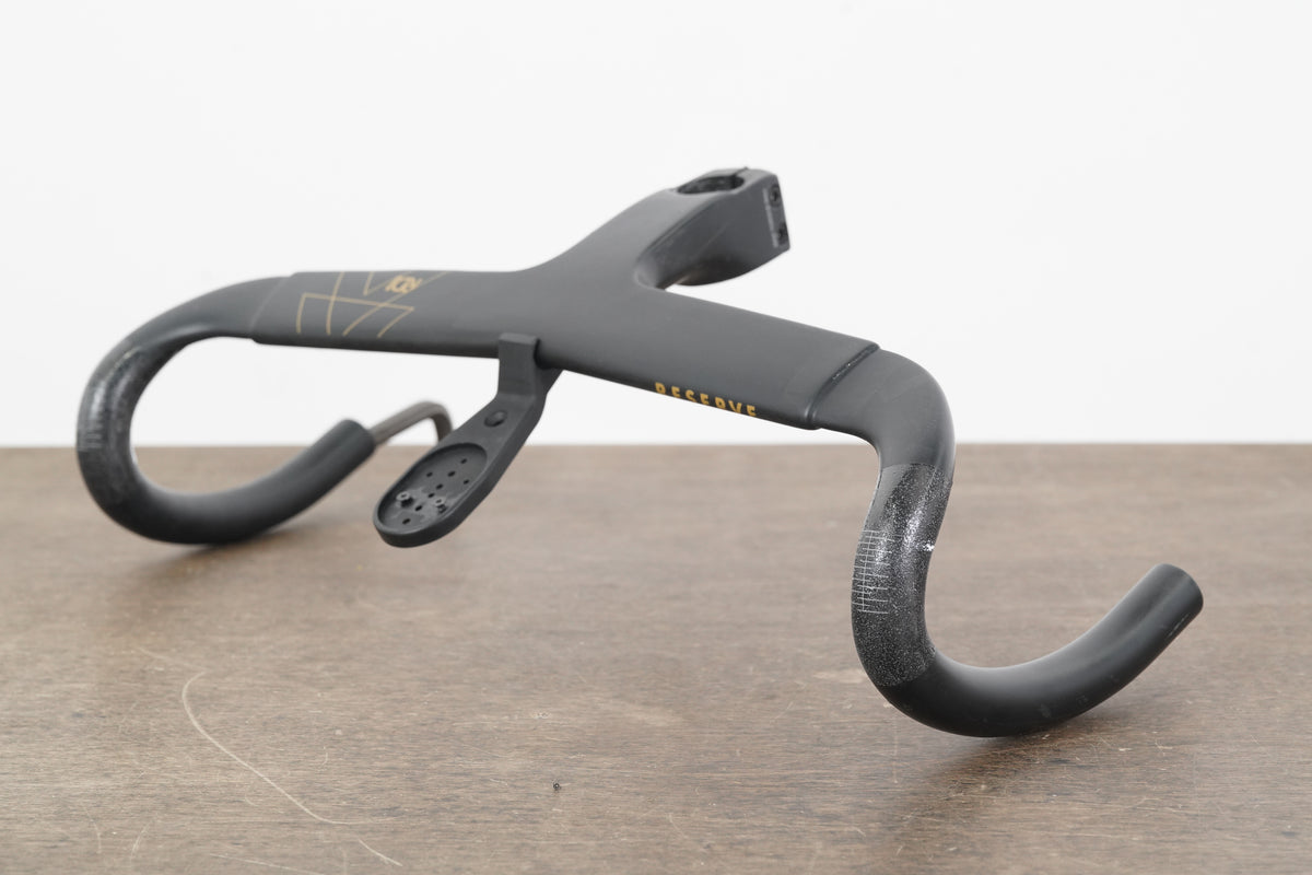 42cm 120mm Reserve RD1 Carbon Compact Road Barstem + Mount 31.8mm