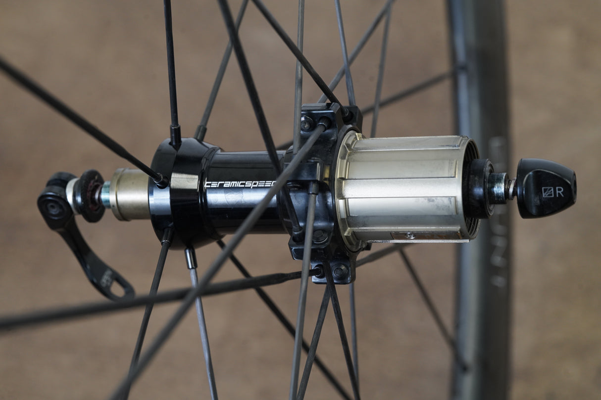 Hunt 50 CeramicSpeed Tubeless Clincher Rim Brake Wheelset Shimano/SRAM 11 Speed