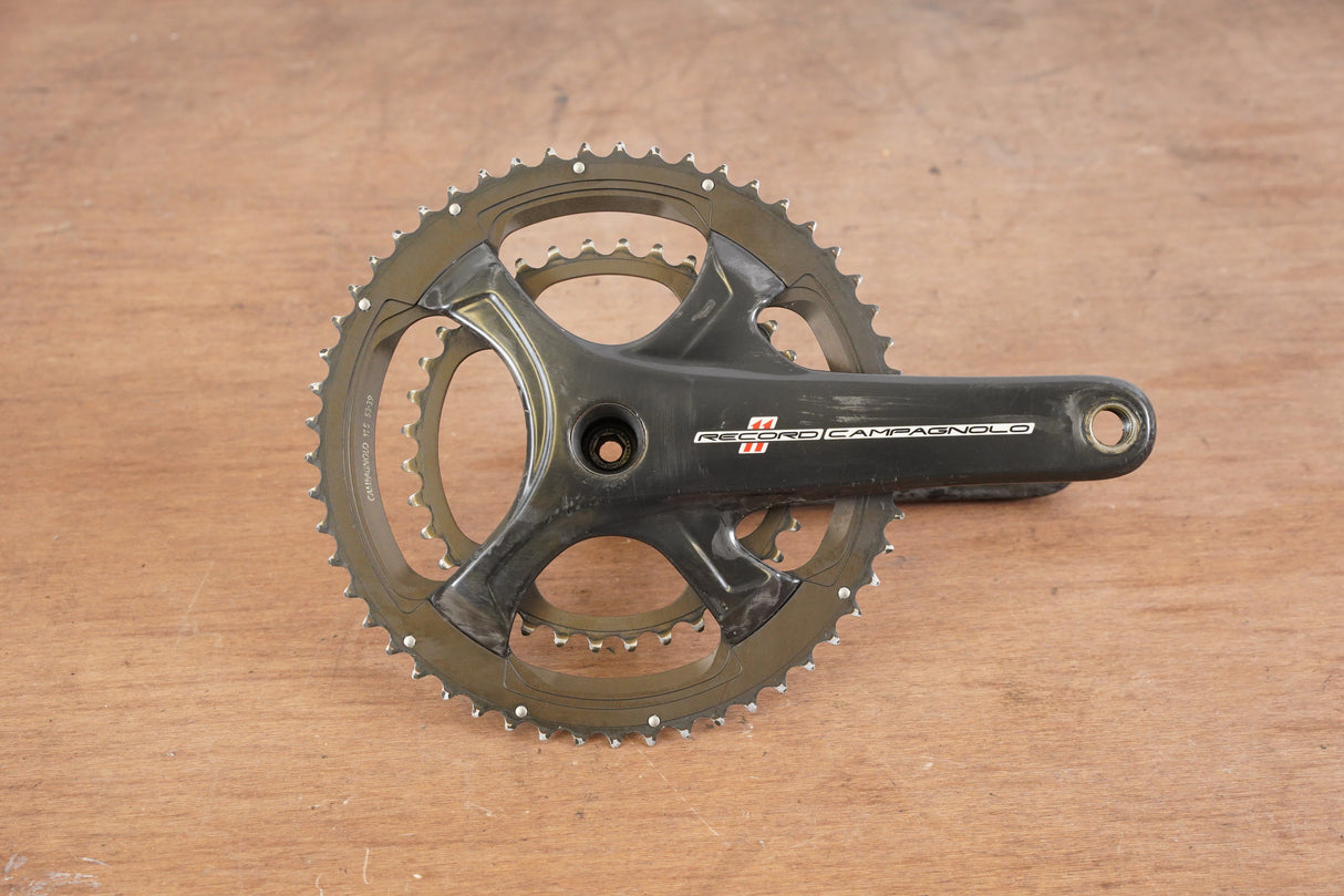 175mm 53/39T Campagnolo Record 11 Speed Carbon Road Crankset