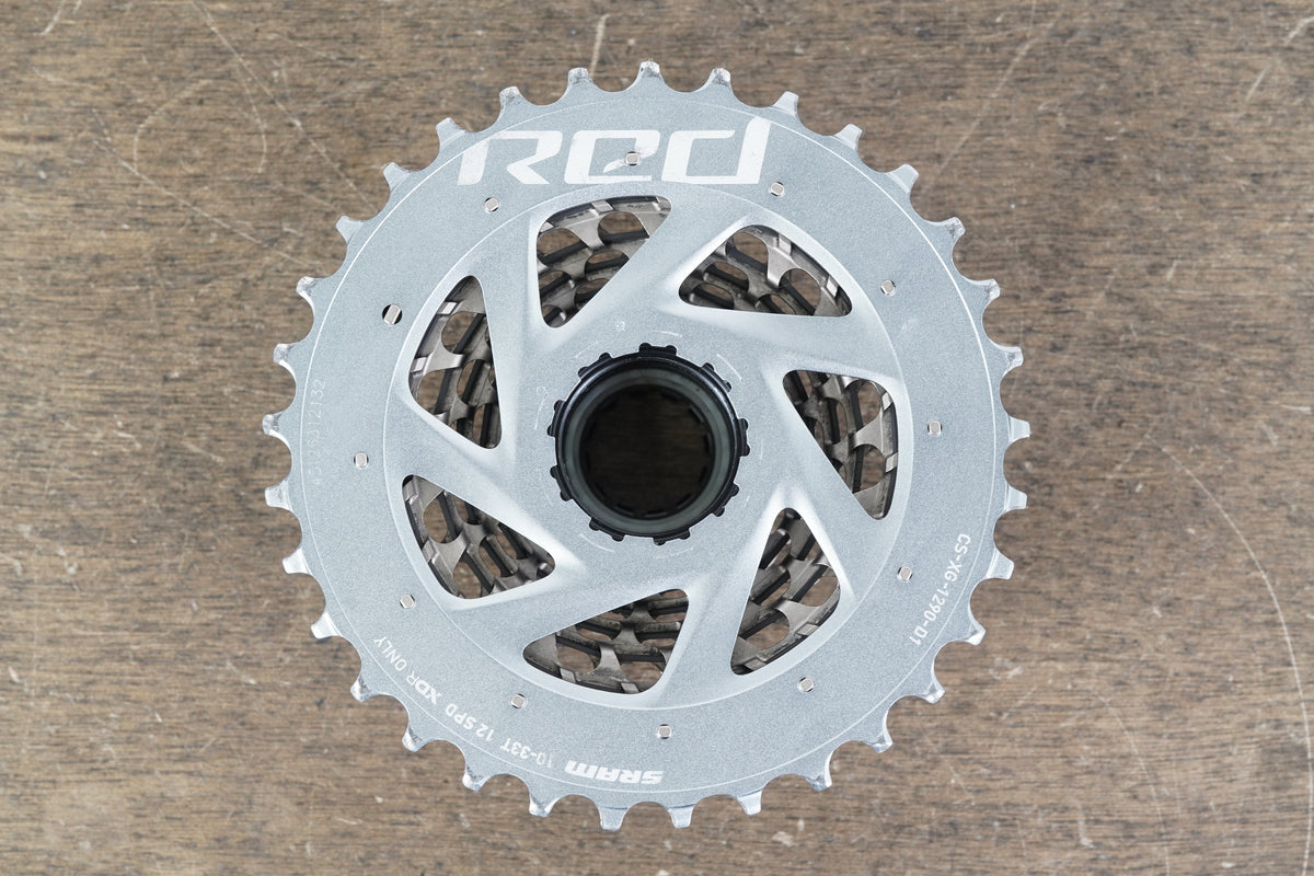 10-33T SRAM Red AXS CS-XG-1290-D1 12 Speed XDR Road Cassette 206g