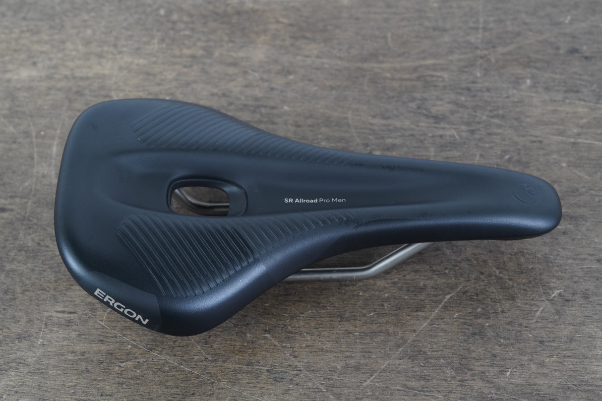 140mm Ergon SR Allroad Pro Men Titanium Rail Road Saddle 249g