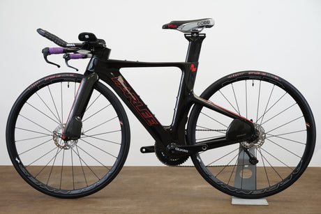 S (Small) Parlee TTiR Ultegra Di2 Quarq HED Ardennes LT Carbon Disc TT Triathlon Bike