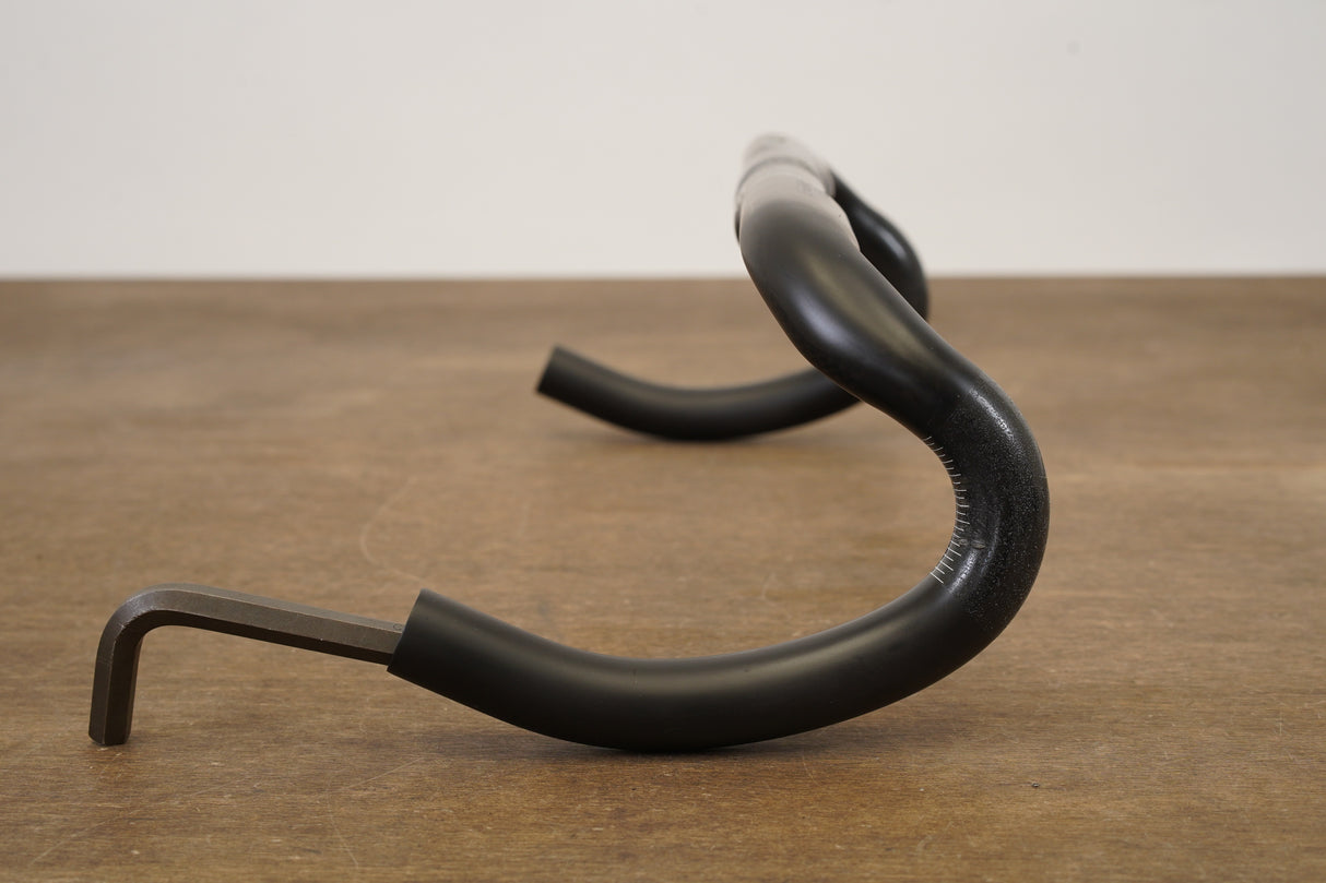 40cm 3T Ergonova Team Stealth Carbon Compact Road Handlebar 31.8mm
