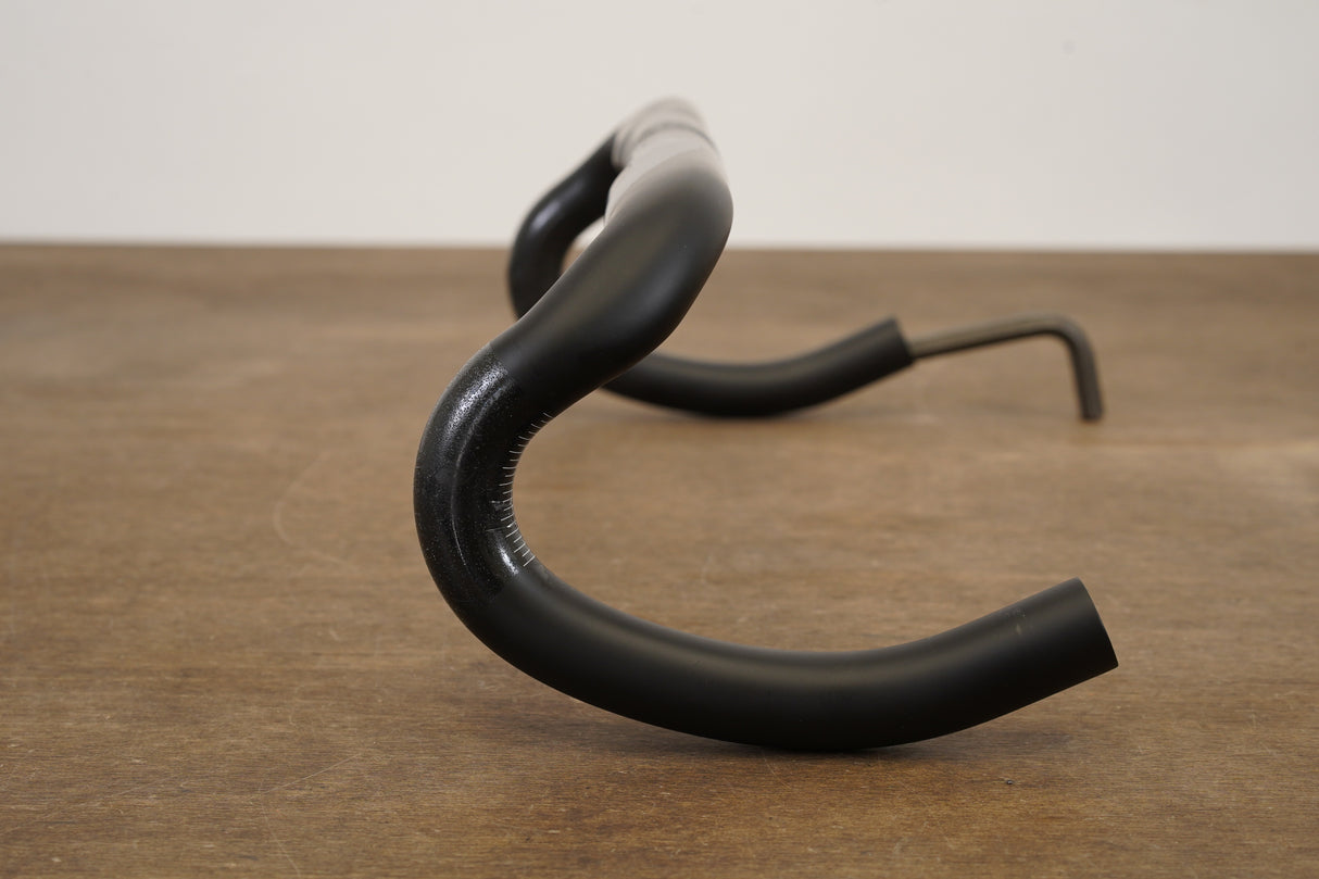 40cm 3T Ergonova Team Stealth Carbon Compact Road Handlebar 31.8mm