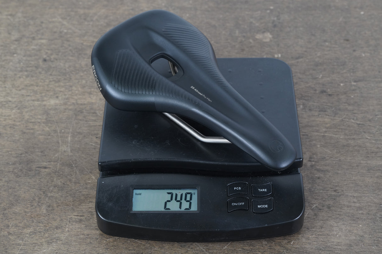 140mm Ergon SR Allroad Pro Men Titanium Rail Road Saddle 249g