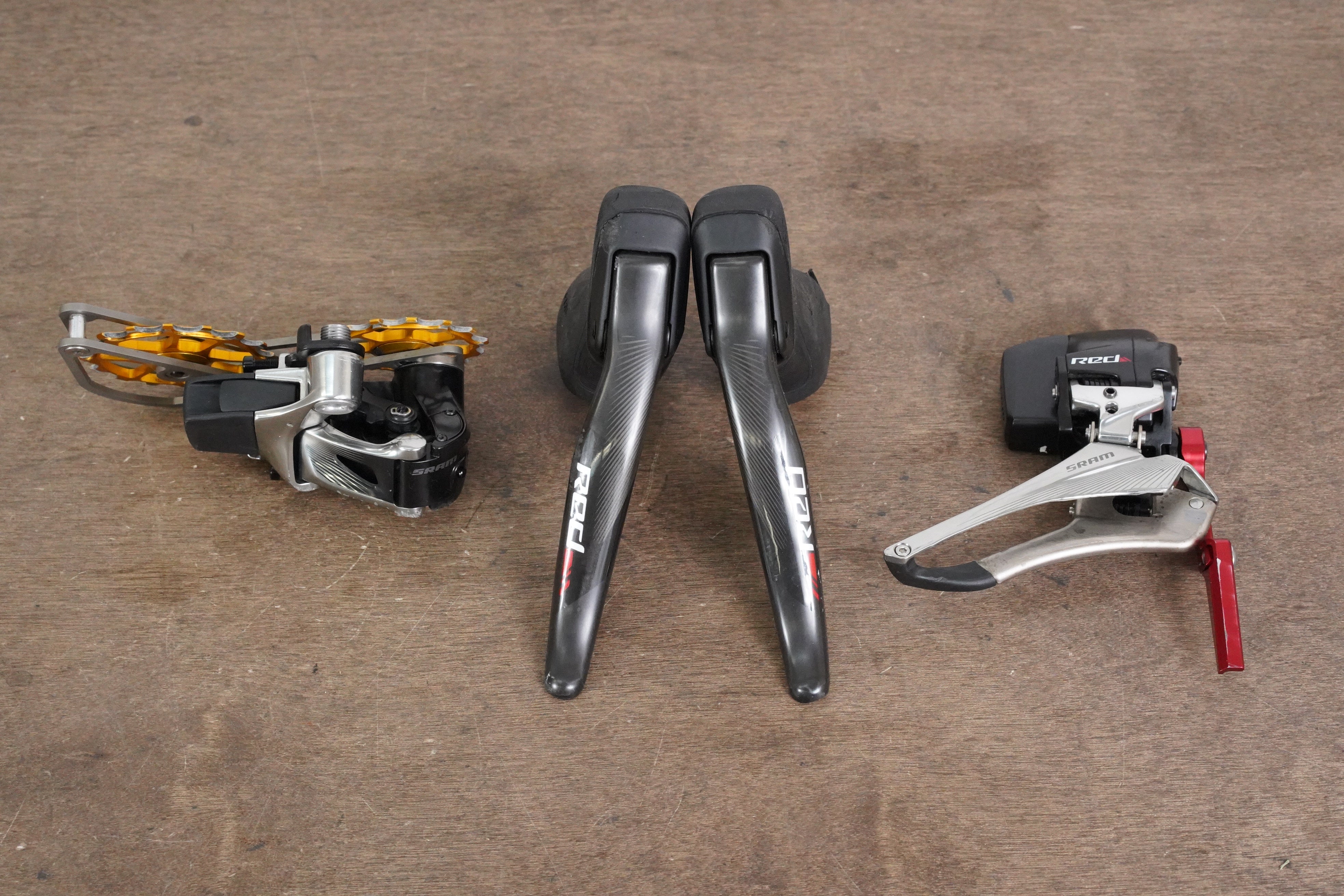 Original SRAM Red eTap 11-speed rear derailleurs get an AXS